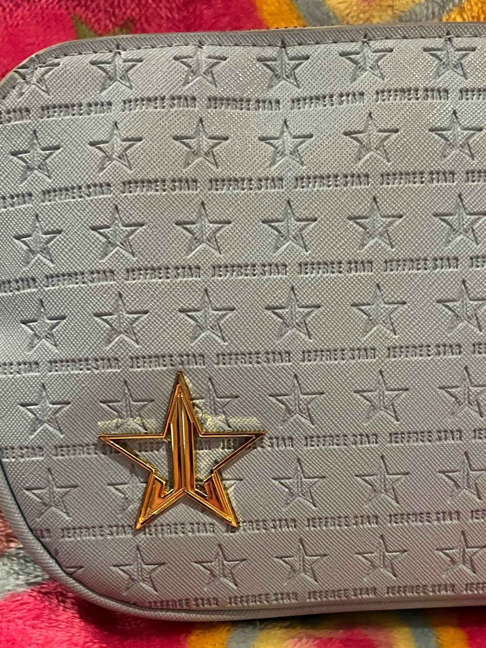 Jeffree Star Baby Blue Logo-Embossed Belt Bag/Crossbody | Star Pattern | GUC❣️ - Picture 3 of 15